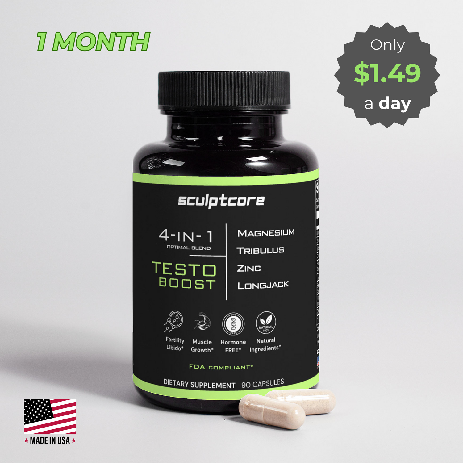 4-IN-1 Testo Boost
